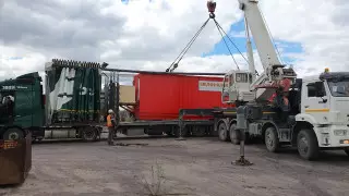 Кран-великан изготовили в Павлодаре