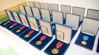 Глава МВД наградил отличившихся на службе полицейских