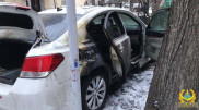Заказной поджог авто раскрыла полиция Алматы