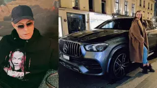 Ван Дамм купил своей украинской девушке роскошный Mercedes
