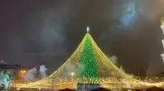 На открытии главной елки Украины произошел пожар