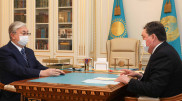 Мамин рассказал Токаеву о ситуации с коронавирусом