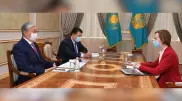 Токаев поблагодарил гендиректора "Тенгизшевройла"