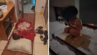 Астанчанка выгнала 8-летнюю дочь раздетой на мороз