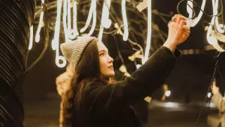 Айя Шалкар украсила Алматы новыми инсталляциями