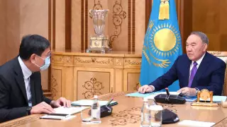 Глава Нацбанка рассказал Назарбаеву о состоянии резервов Казахстана