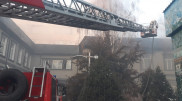 В Алматы загорелась Совминка