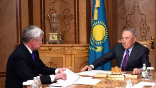 Назарбаев поблагодарил Сапарбаева