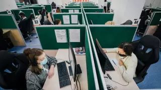 Кульгинов поблагодарил сотрудников iKomek 109 и центра iQala