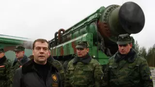 Ракета "Тополь" поразила цель на полигоне в Казахстане 