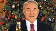 Нурсултан Назарбаев поздравил казахстанцев с Новым Годом