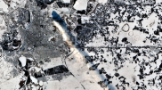 20-километровую тень от дыма ТЭЦ-2 в Петропавловске сняли из космоса