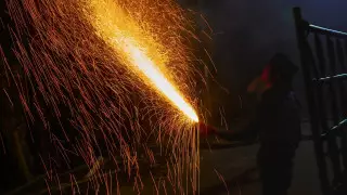 Житель ЗКО получил ожог лица от фейерверка