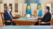 Мамин отчитался Токаеву о ситуации с коронавирусом в Казахстане