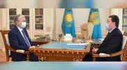 Мамин отчитался Токаеву о ситуации с коронавирусом в Казахстане