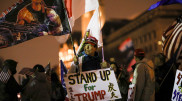 Столкновения между сторонниками Трампа и полицией произошли в Вашингтоне
