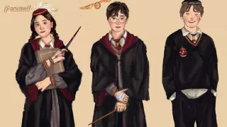 "Казахи в "Гарри Поттере". Художница восхитила сеть фан-артом