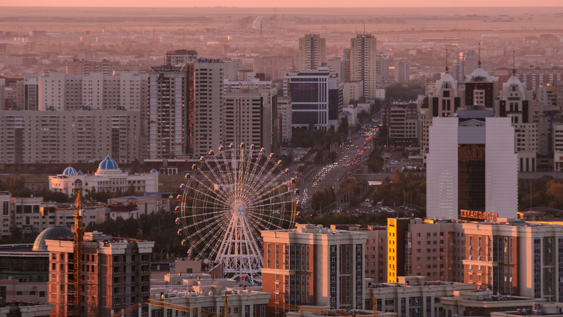 Северное сияние Астана