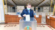Аким Шымкента проголосовал на выборах