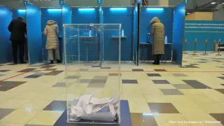 Пьяный житель Мангистау разбил крышку урны во время выборов
