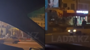 Прокатившихся на крыше и капоте авто задержали в Актау