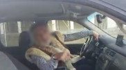 "Дерзкого аташку" за рулем пикапа привлекли по 4 статьям в Туркестанской области