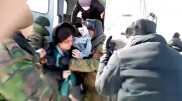 Спасение беременной из снежного плена попало на видео в Алматинской области