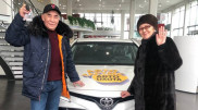 60-летний житель Алматы выиграл автомобиль от "Сәтті Жұлдыз"