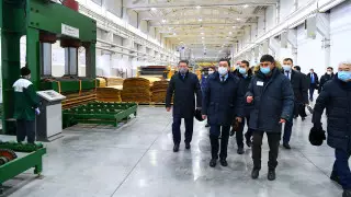 Мамин с рабочей поездкой посетил Северо-Казахстанскую область