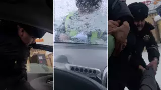 Акмолинец "прокатил" на капоте полицейского и получил 5 лет