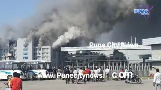 Один из крупнейших заводов вакцин загорелся в Индии