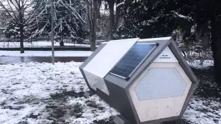 Капсулы для ночлега бездомных устанавливают в Германии