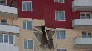 Построенный по госпрограмме дом "лопнул" от мороза в Усть-Каменогорске