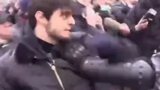 Подравшегося с омоновцами Саида Джумаева арестовали на 2 месяца