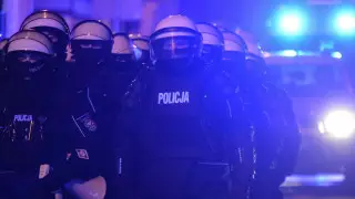 Польская полиция применила газ против протестующих сторонников абортов