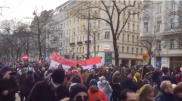 Тысячи людей вышли на демонстрацию против COVID-ограничений в Вене