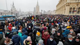 Кремль прокомментировал массовые митинги в поддержку Навального