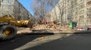 Незаконную постройку снесли в центре Алматы