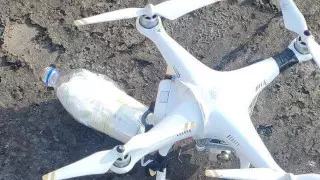 Дрон с телефонами перехватили у колонии в Жамбылской области