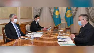 Токаев принял председателя Высшего судебного совета