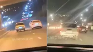 "Торопится в Хогвартс": видео с ретроавтомобилем в Алматы удивило Казнет