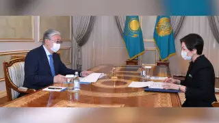 Токаев принял председателя нацкомиссии по делам женщин