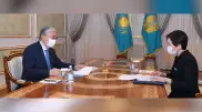 Токаев принял председателя нацкомиссии по делам женщин