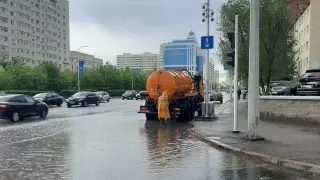 Кульгинов пообещал решить проблемы с ливневками в Нур-Султане