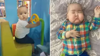 "Метастазы пошли по всему телу": для 2-летнего Рамазана из Актобе объявили сбор