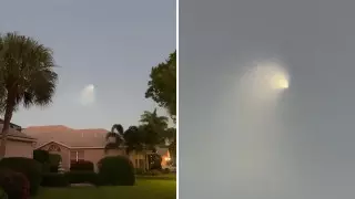 Американцы перепутали баллистическую ракету с НЛО