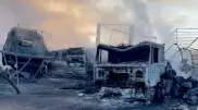 500 машин загорелись после взрыва бензовоза на афгано-иранской границе