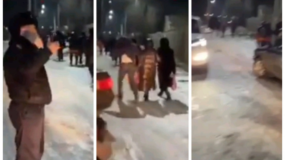 В Сети появилось видео побега гостей с қыз ұзату в Балхаше