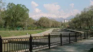 Набережную Большой Алматинки реконструируют