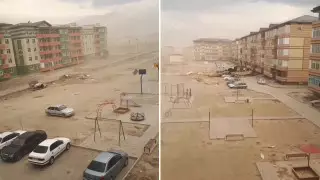 "Крыша слетела на машины": таразцев напугал ураган